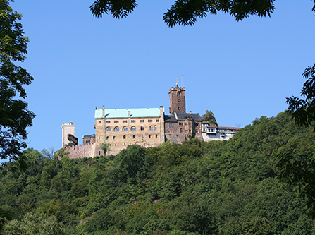 UNESCO Weltkulurerbe Wartburg in Eisenach